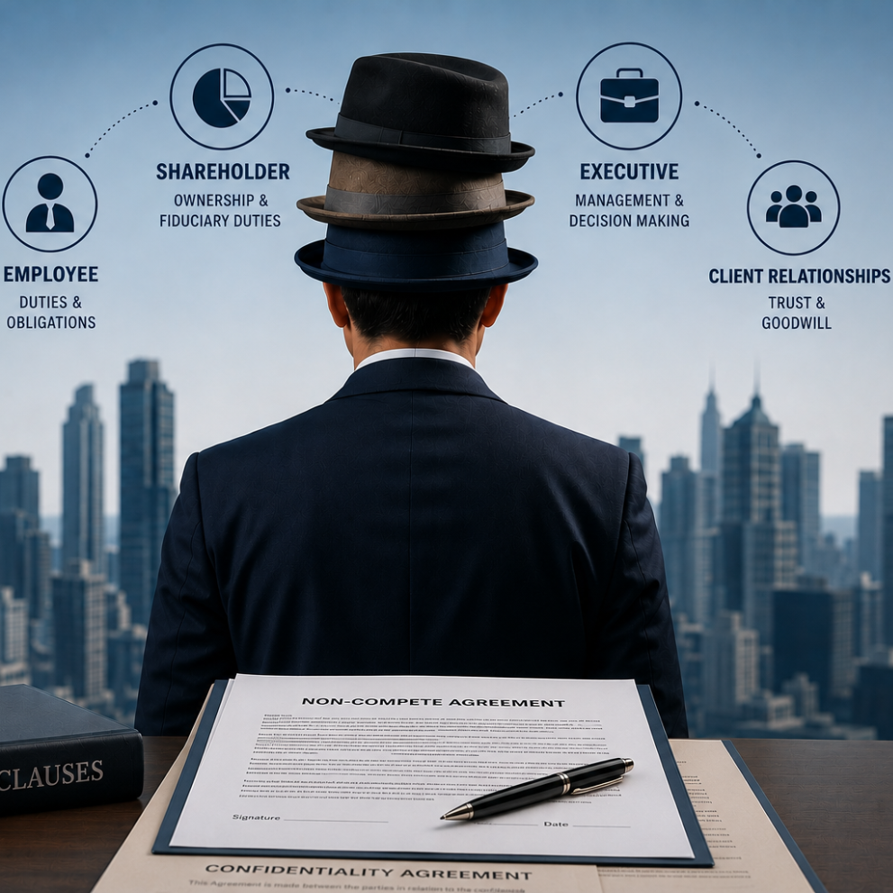 Shareholder, Employee, Executive: When One Key Person Wears Every Hat, Will Your Restraints Hold?